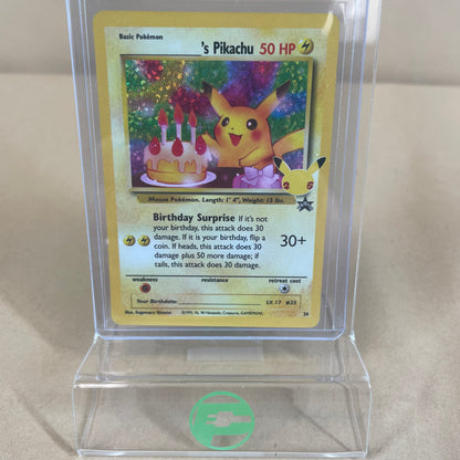 Pokémon TCG Celebrations: Classic Collection ______'s Pikachu 0025 English