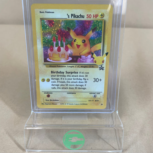 Pokémon TCG Celebrations: Classic Collection ______'s Pikachu 0025 English