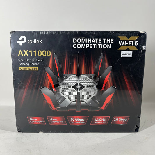 New TP-Link ARCHER Tri Band WiFi 6 AX11000 Gaming Router