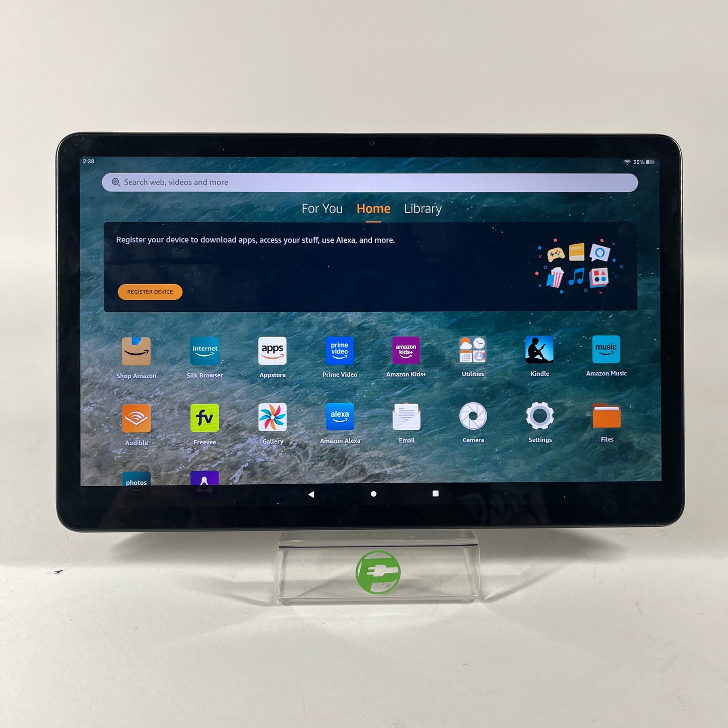 WiFi Only Amazon Kindle Fire Max 11 13th Gen 128GB Black With Keyboard Case