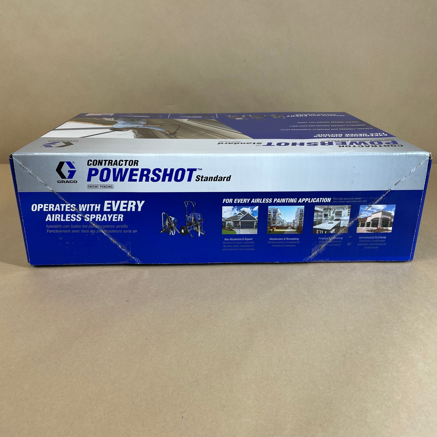 New Graco Contractor Powershot Standard 18H300 Electric Powered Airless Gun