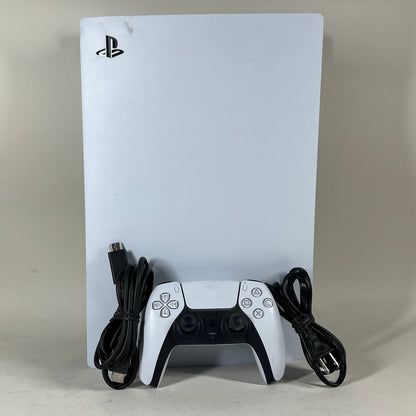 Sony PlayStation 5 Disc Edition PS5 825GB White Console Gaming System CFI-1215A
