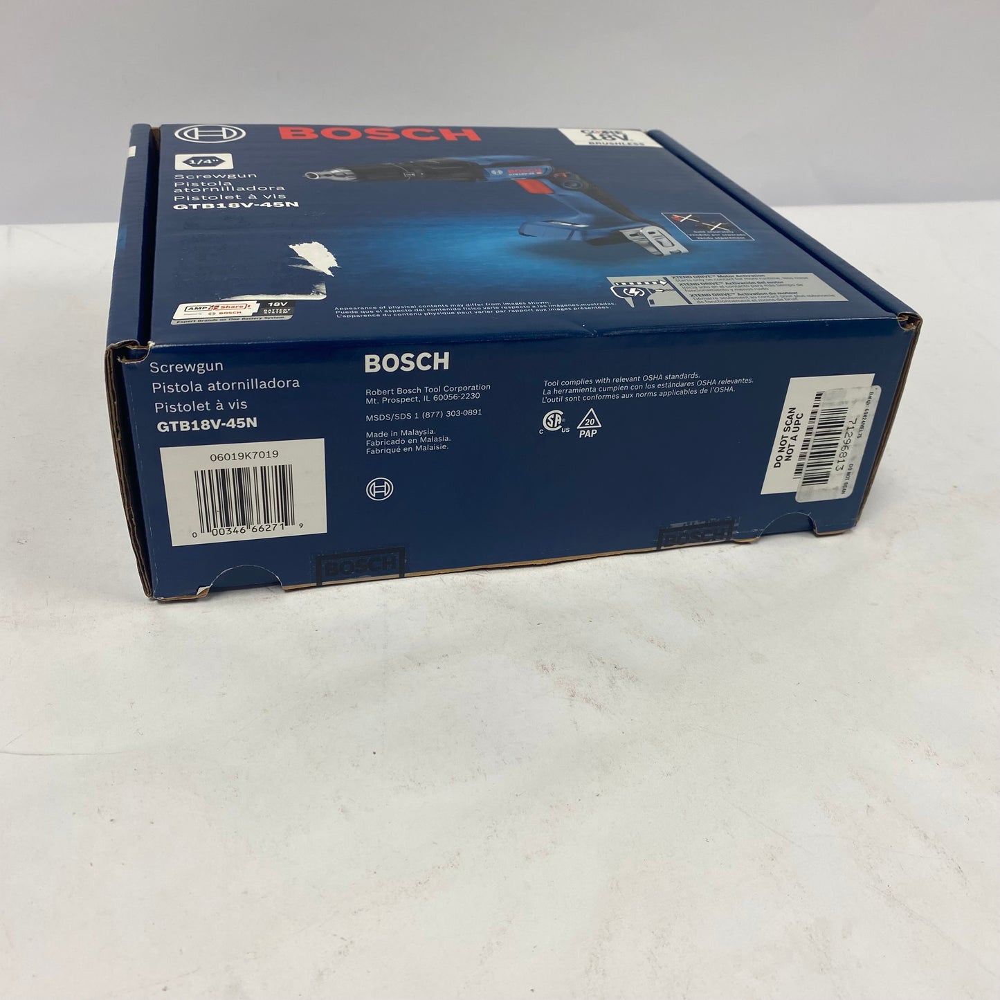 New Bosch GTB18V-45N 18V Screwgun