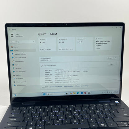 Dell Inspiron 14 7445 2-IN-1 14" Ryzen 5 8640HS 3.5GHz 8GB RAM 512GB SSD
