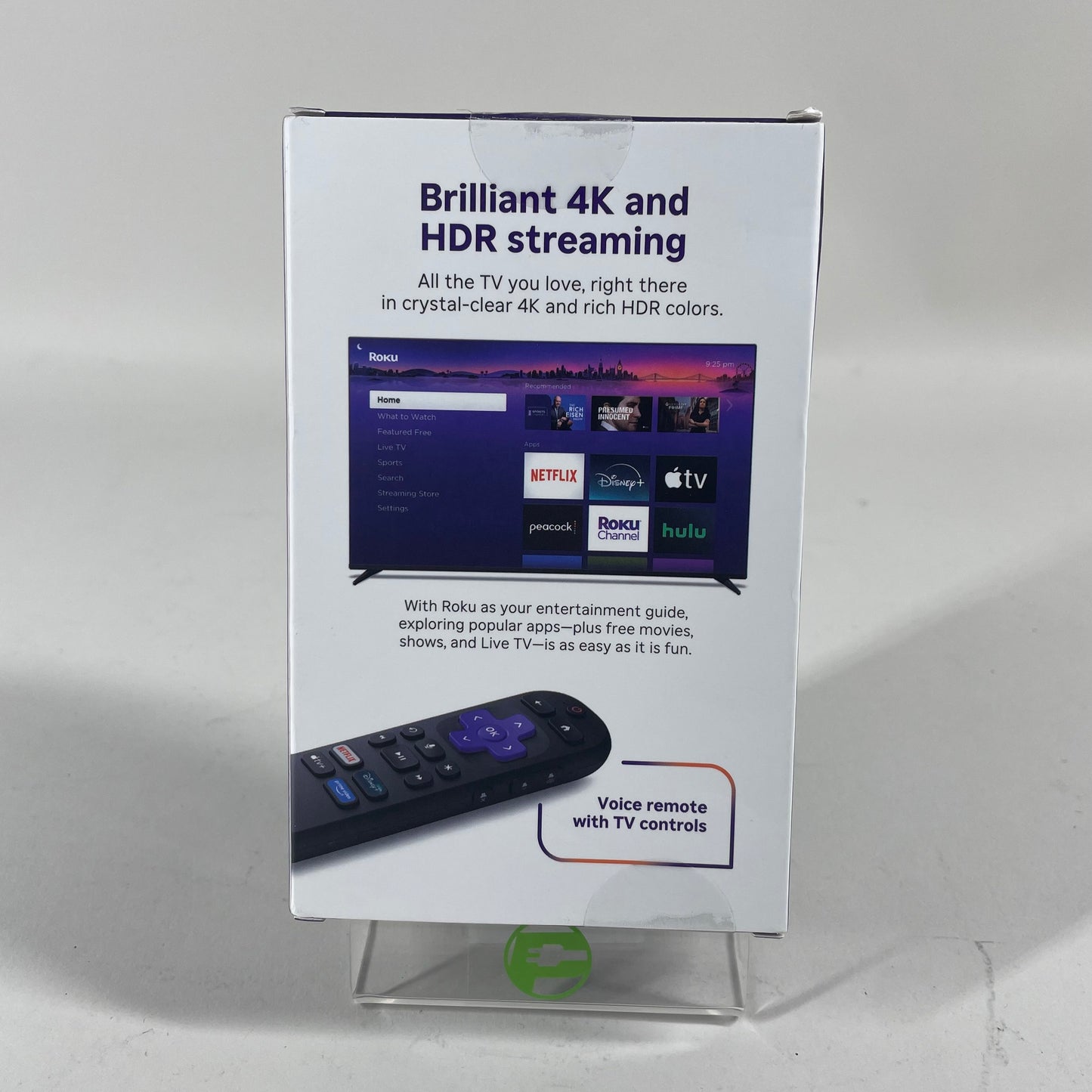 New Roku Streaming Stick Plus Streaming Device 3830R