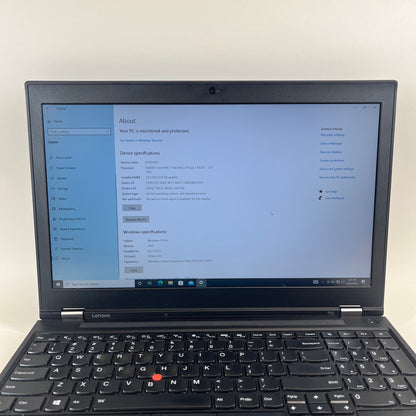 Lenovo ThinkPad P50 14" i7-6820hq 2.7GHz 32GB RAM 512GB SSD