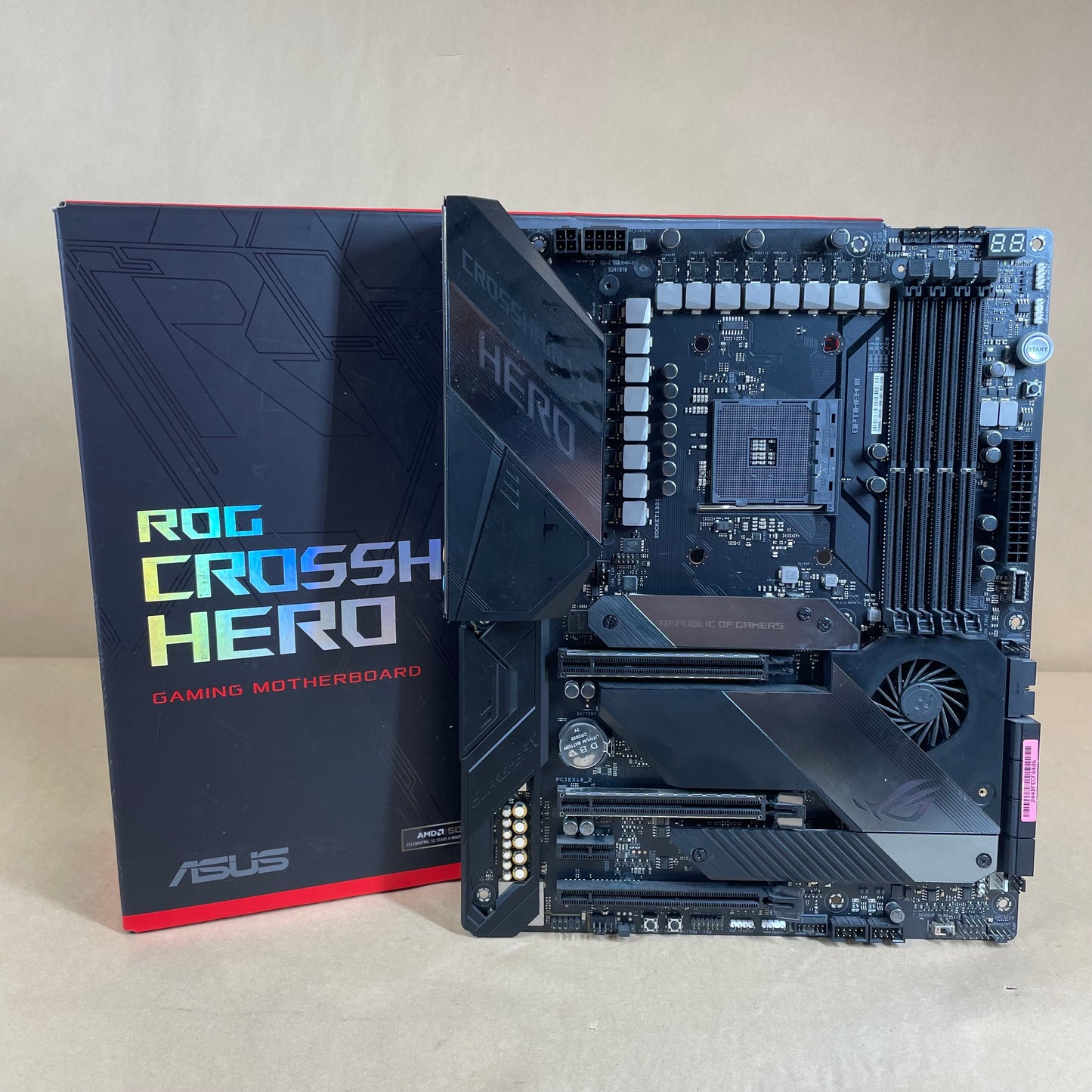 Asus X570 ROG Crosshair VIII AM4 ATX Motherboard