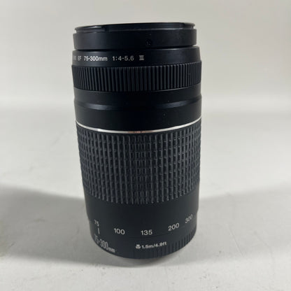 Canon EF 75-300mm f/1.4-5.6 III 75-300mm f/1.4-5.6 III Auto & Manual Lens
