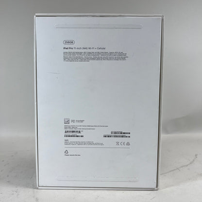 Unlocked Apple iPad Pro 11" M4 256GB Space Black MVW13LL/A