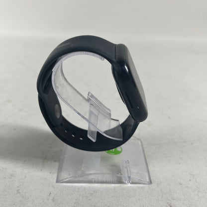 GPS Only Apple Watch Series 8 45MM Black Aluminum Black Sport Band MNUL3LL/A