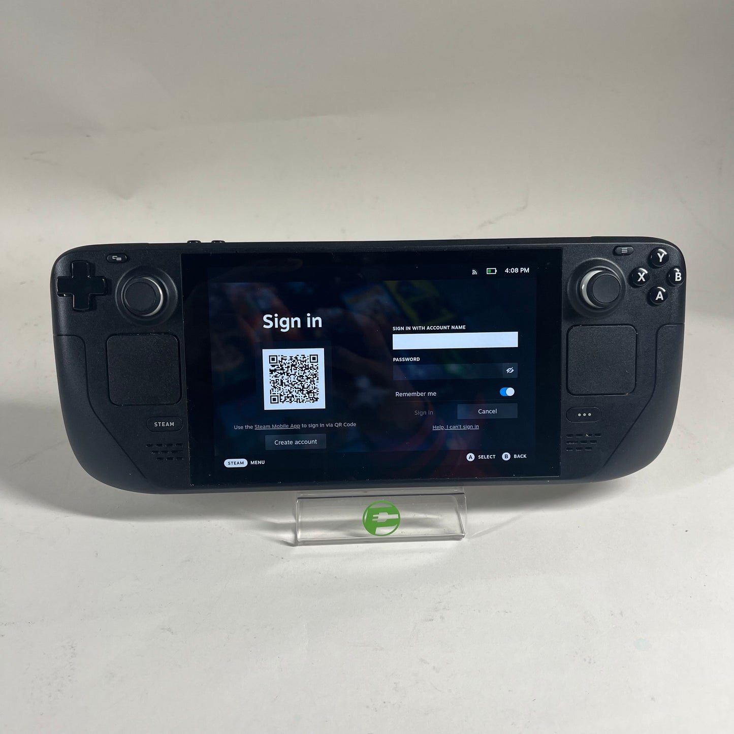 Valve Steam Deck 7" AMD 7nm Ryzen APU 16GB RAM 256GB Black 1010