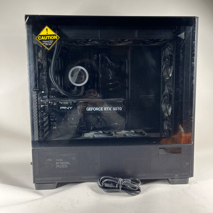 CyberPower Custom PC Ryzen 5 7600x3d 4.10GHz 64GB RAM 1TB SSD AMD Nvidia Geforce RTX 5070