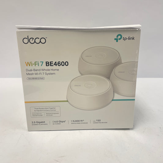 New Tp-link BE4600 Wireless Router