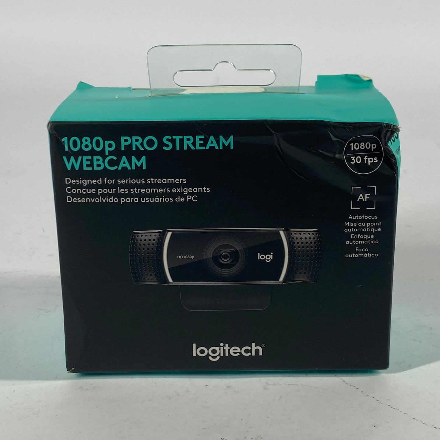 New Logitech 1080p Pro Stream Webcam Pro Stream Webcam 960-001211