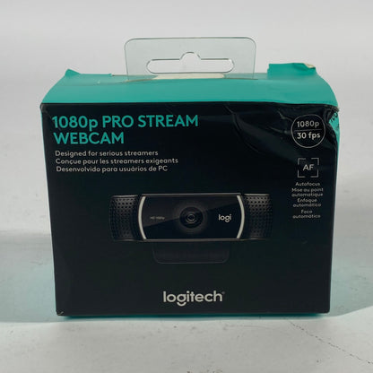 New Logitech 1080p Pro Stream Webcam Pro Stream Webcam 960-001211