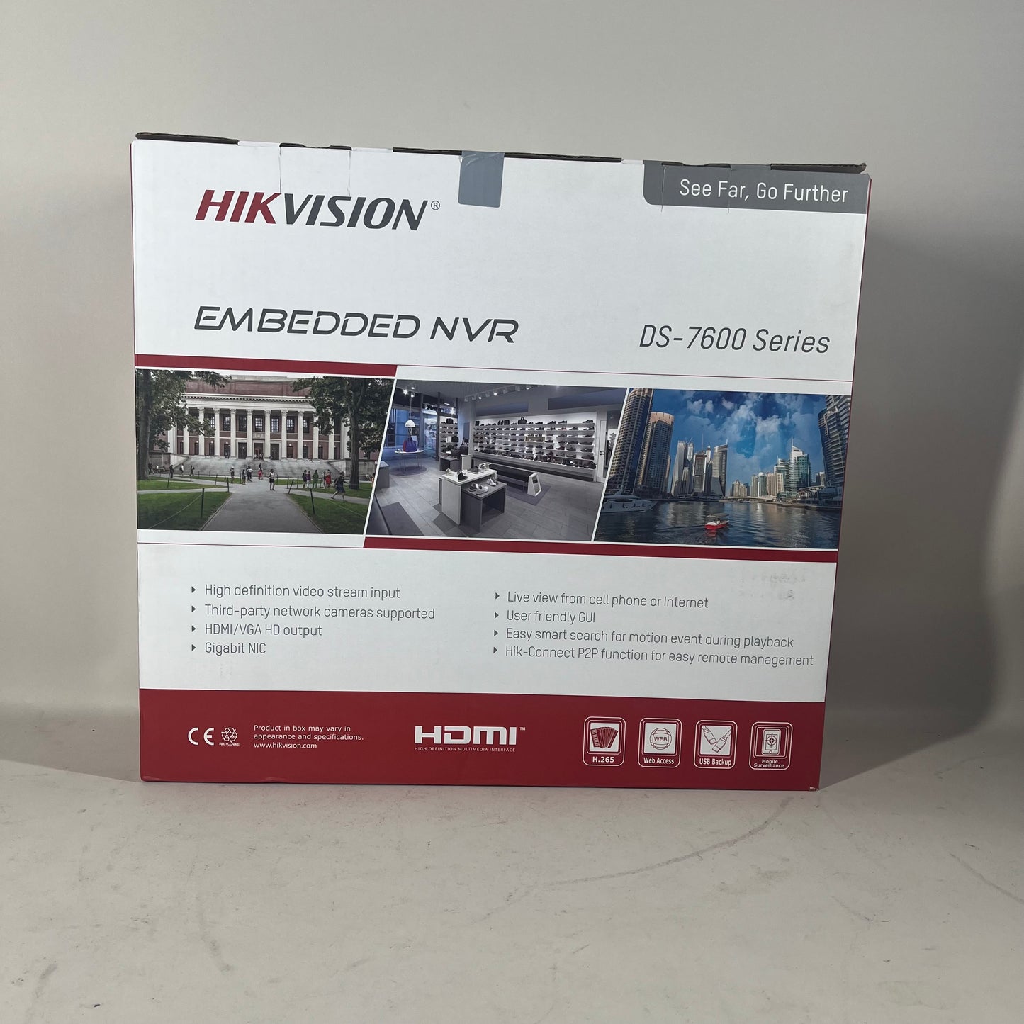 New Hikvision DS-7600 Network Video Recorder DS-7608NI-Q2/8P