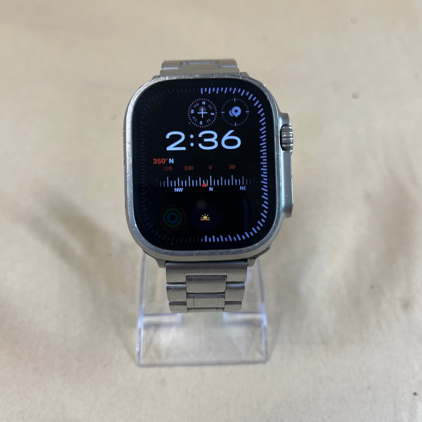 Unlocked Apple Watch Ultra 2 49MM Silver Titanium MREW3LW/A