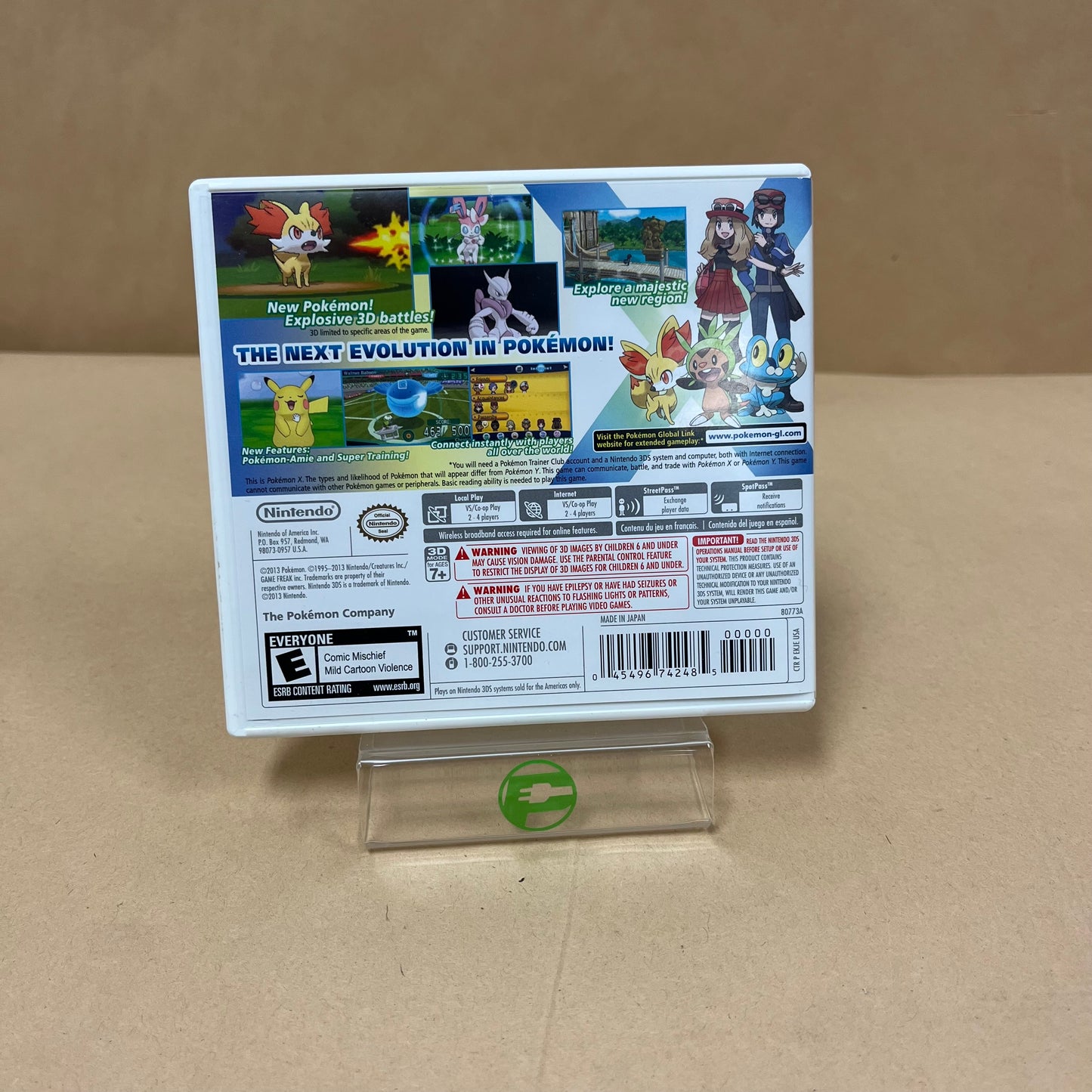 Pokemon X (Nintendo 3DS, 2013)