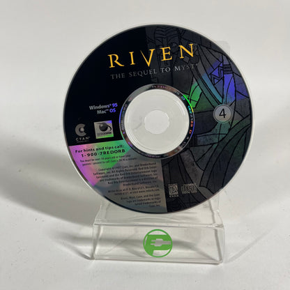 Riven: Sequel To Myst  (PC, 1997)