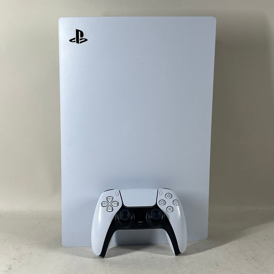 Sony PlayStation 5 Disc PS5 825GB White Console Gaming System CFI-1015A