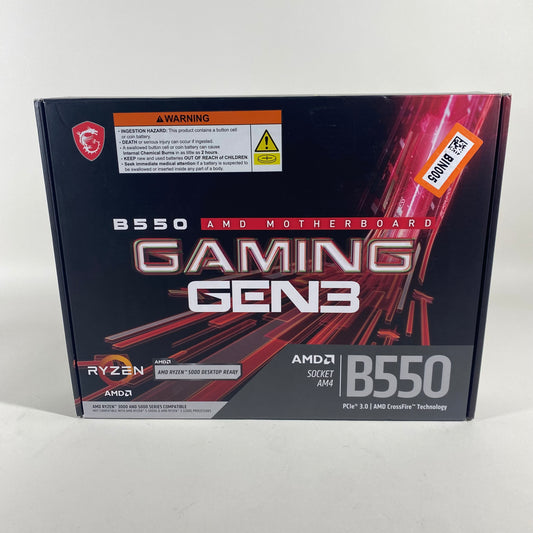 New MSi B550 Gaming AM4 ATX Motherboard