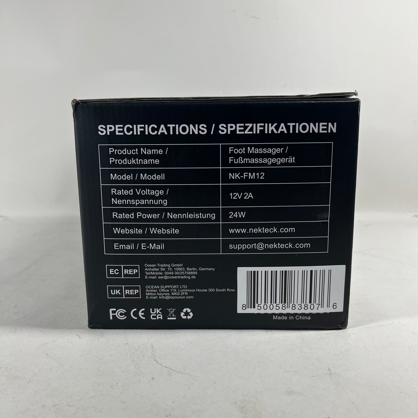 New Nekteck Foot Massager NK-FM12