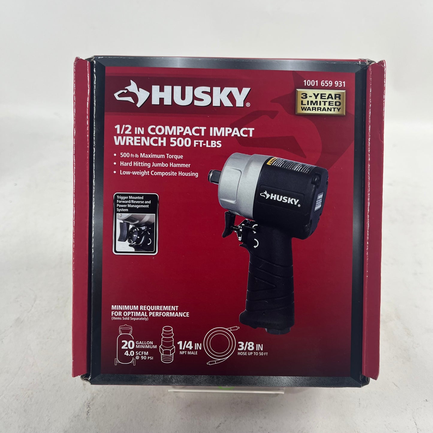 New Husky H4435 1/2 Compact Impact Wrench