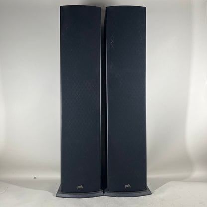 Pair of Polk Audio T50 tower speaker 2-Way Floor-Standing Tower Speaker Black AM7050-B