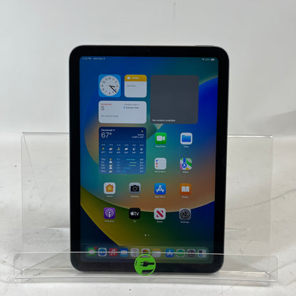 WiFi Only Apple iPad Mini 6th Gen 64GB 16.6 Space Gray MK7M3LL/A