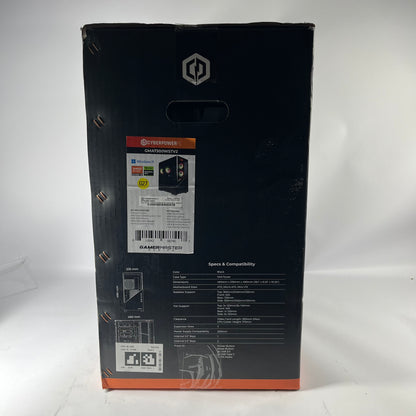 New CyberPower Custom PC Ryzen 5 8400F 4.70GHz 16GB RAM 1TB SSD Nvidia GeForce 