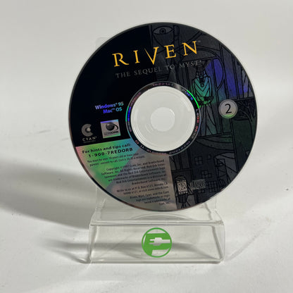 Riven: Sequel To Myst  (PC, 1997)