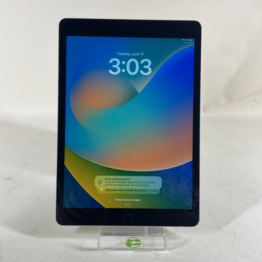 WiFi Only Apple iPad 9th Gen 64GB 18.5 SILVER MK2L3LL/A