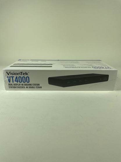 New VisionTek VT4000 Dual Display 4k Docking Station