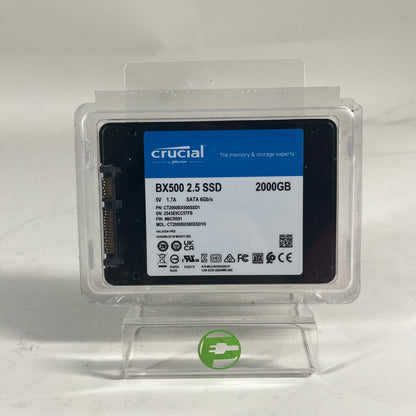 Crucial BX500 2.5" SSD 2TB SSD CT2000BX500SSD1K