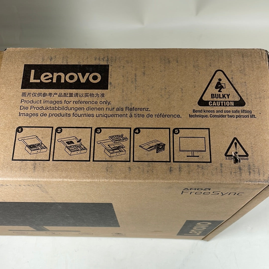 New Lenovo 21.5" 66CBKAC1KR FHD VA 75Hz LED Monitor