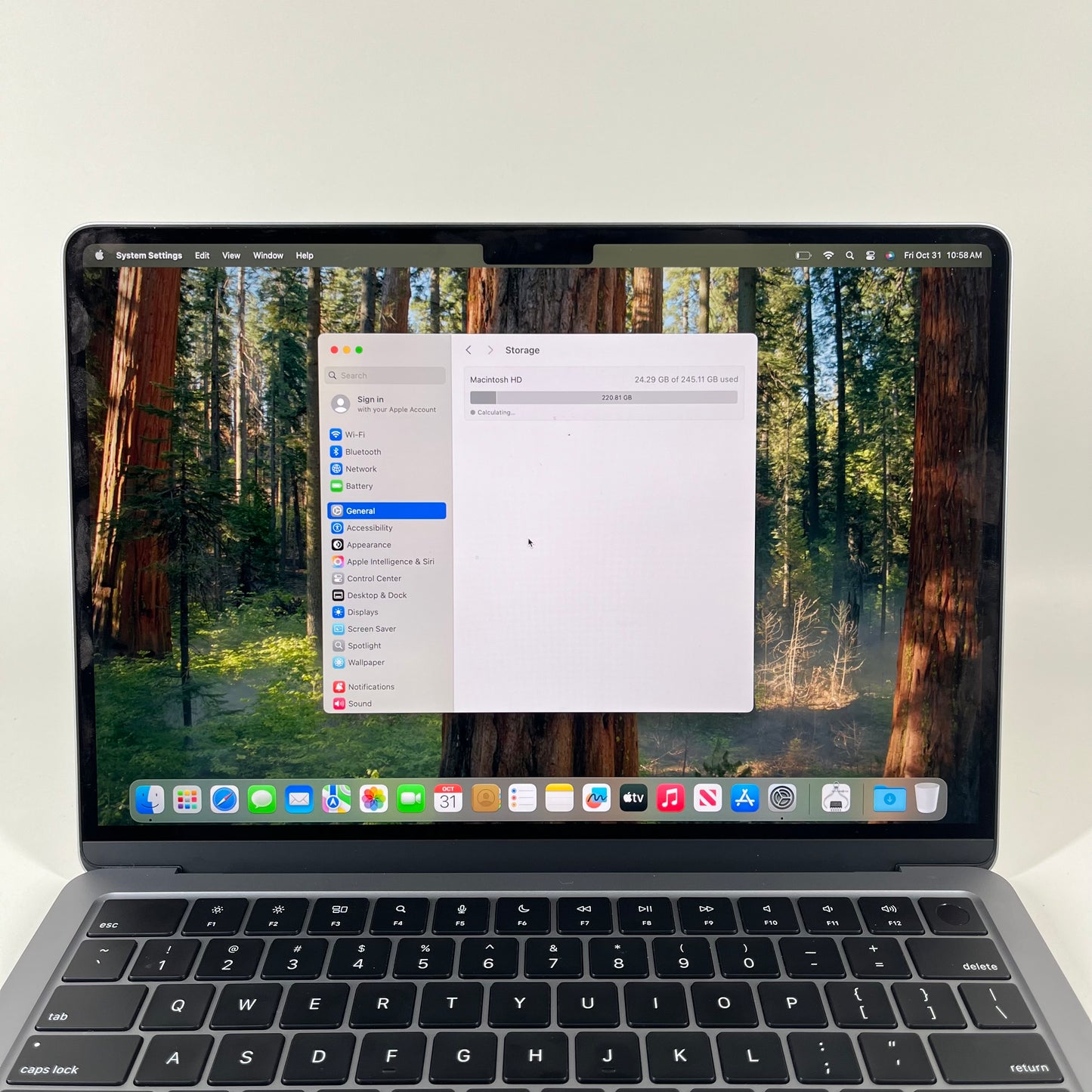 2024 Apple MacBook Air 13.6" M3 10C GPU 4.0GHz 8GB RAM 256GB SSD A3113