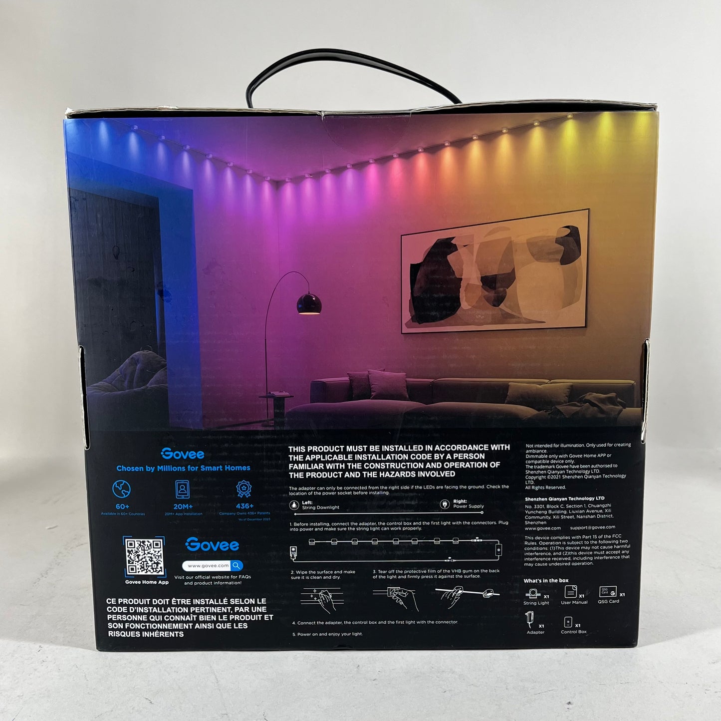 New Govee String Downlights 16ft LED Wall Lights H808A101