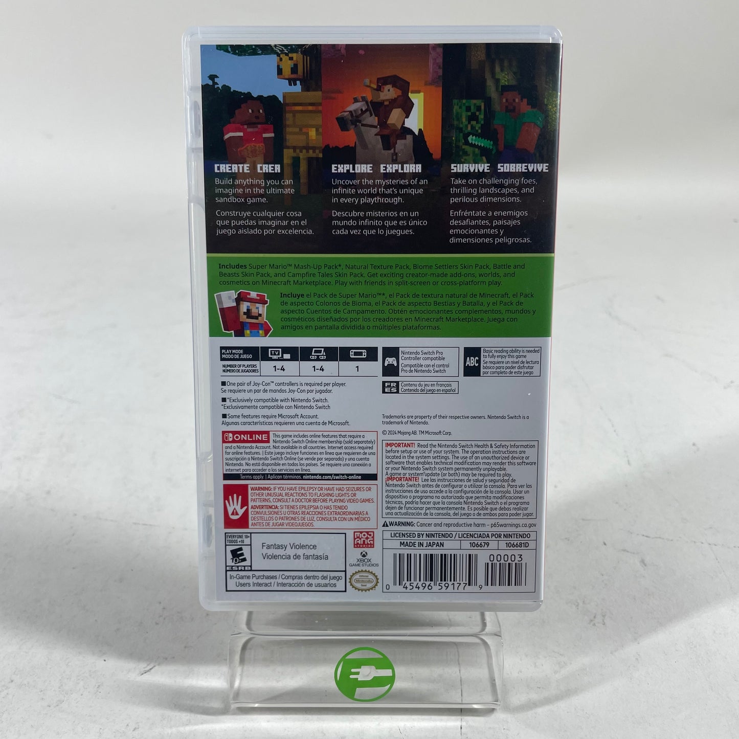 Minecraft (Nintendo Switch, 2018)