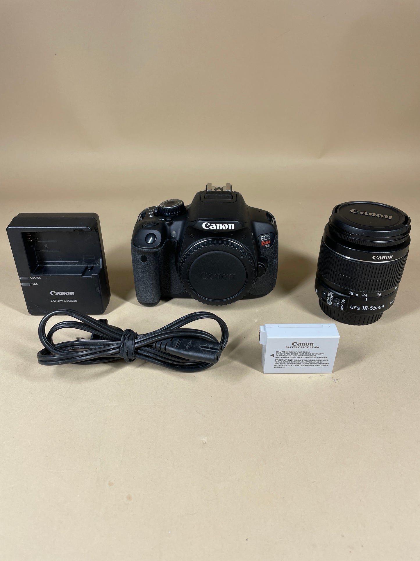 Canon EOS Rebel T4i 18.0MP Digital SLR DSLR Camera