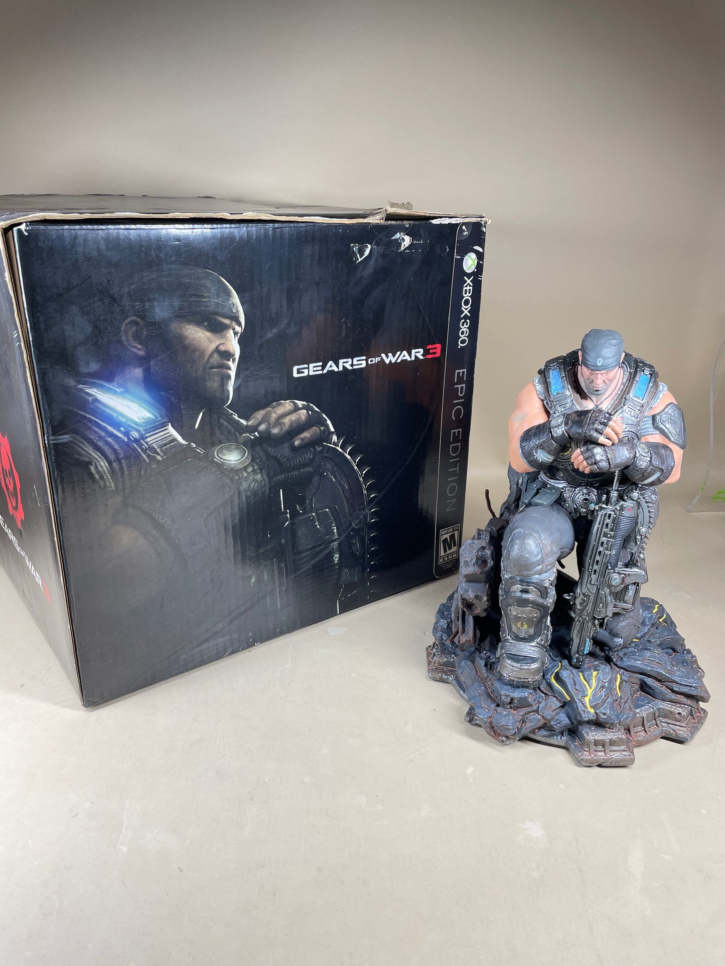 Microsoft Gears of Wars 3 Epic Edition Statue Only For Xbox 360