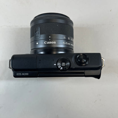 Canon EOS M200 24.1MP Compact Mirrorless Camera