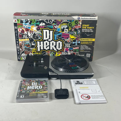 DJ Hero Bundle SLUH-00106 (Sony PS3, 2009)