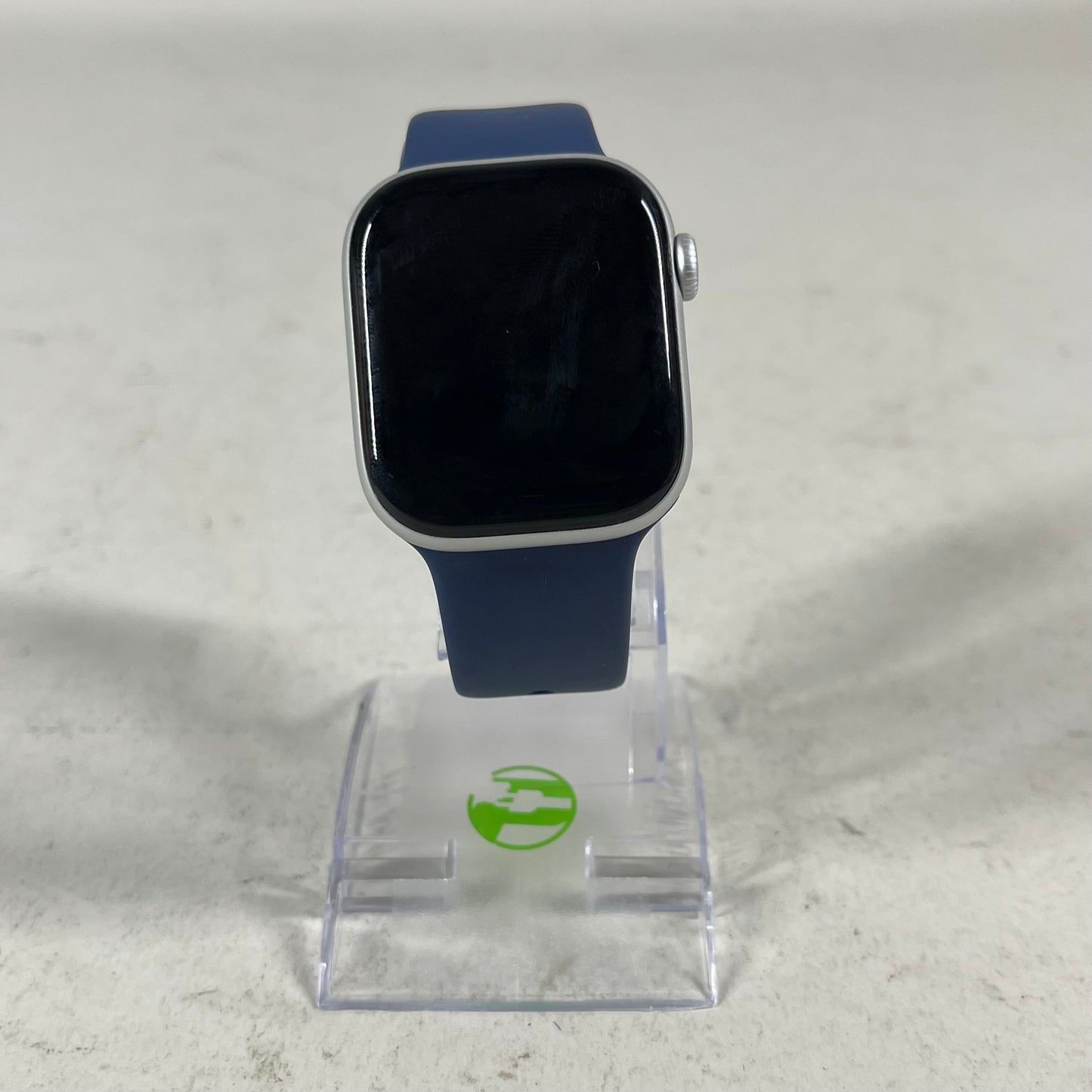 Unlocked Apple Watch Series 10 42MM Silver Aluminum Blue Sport Band MWX33LW/A