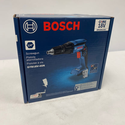 New Bosch GTB18V-45N 18V Screwgun