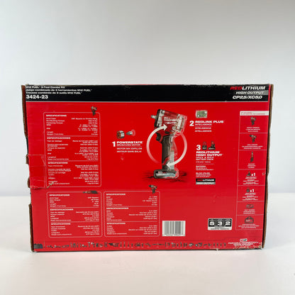 New Milwaukee 3422-23 M12 12V M12 FUEL 3-Tool Combo Kit