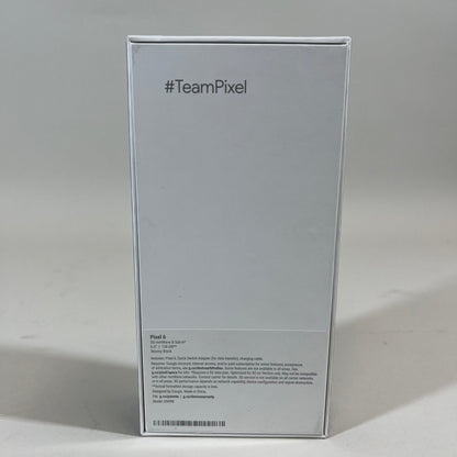 Factory Unlocked Google Pixel 6 128GB Black G9S9B