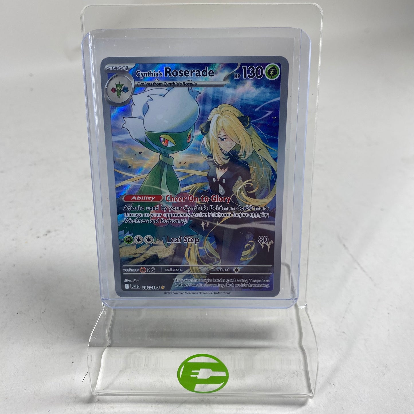 Pokémon TCG Scarlet & Violet Destined Rivals Cyntia's Roserade 184/182 