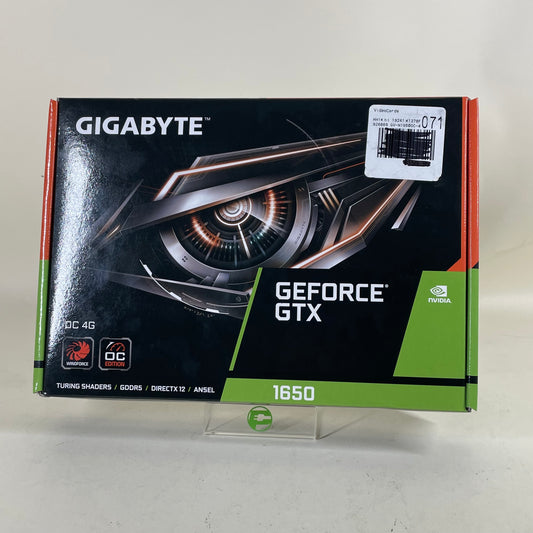 New Gigabyte GeForce GTX 1650 4GB GDDR5 Graphics Card GV-N1650OC-4GD