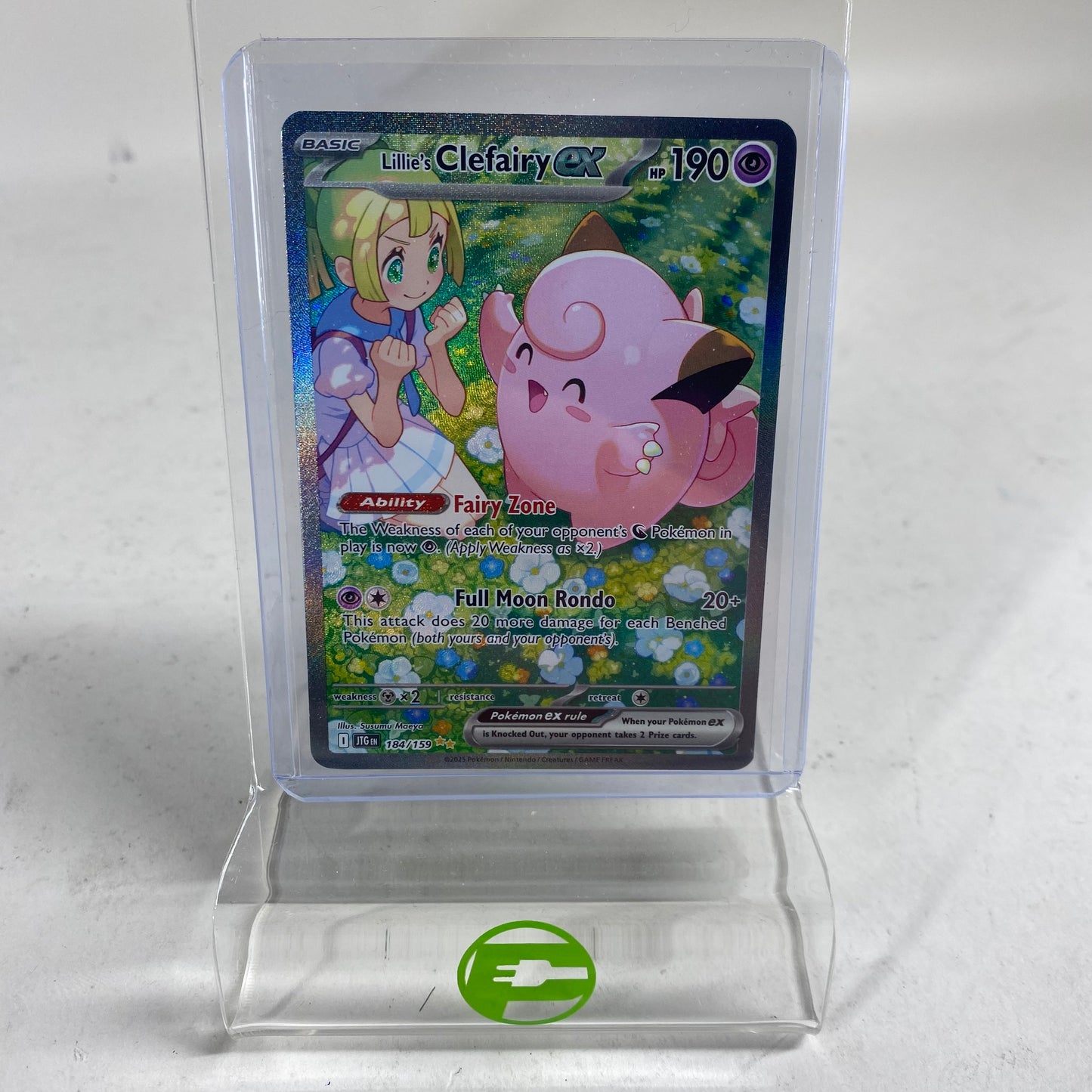 Pokémon TCG Scarlet & Violet Journey Together Clefairy 184/159 Holo English