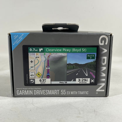 Garmin Drivesmart 55 EX Automotive Mountable GPS Navigator 010-02037-09
